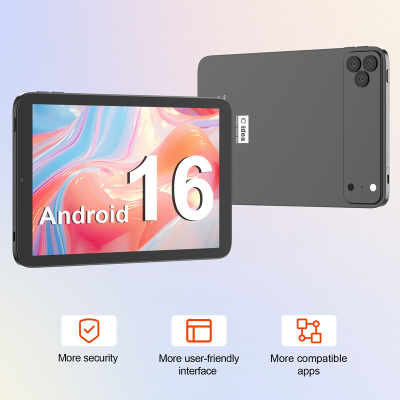 C Idea 10.1 Inch Tablet PC met SIM WIFI Android Tablet voor Onderwijs CM10017air Zwart