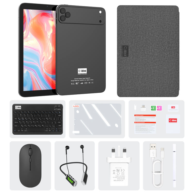 C Idea 10.1 Inch Tablet PC met SIM WIFI Android Tablet voor Onderwijs CM10017air Zwart