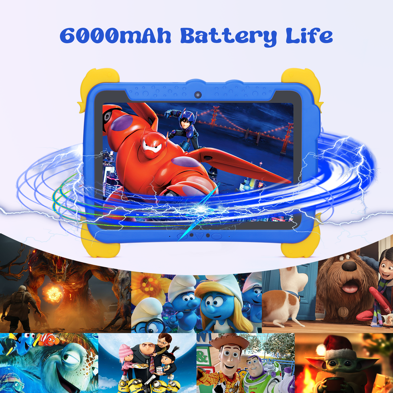 C Idea 10,1-inch Android Tablet 4GB RAM 64GB ROM Tablet Kidspad P1100