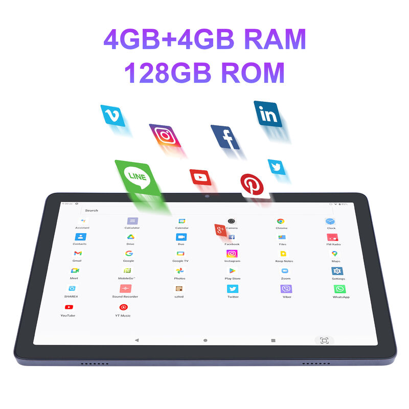 C Idea Android Tablet FHD 1200*1920 Met 6000mAh batterij 10.1 Inch Tablet PC P1250