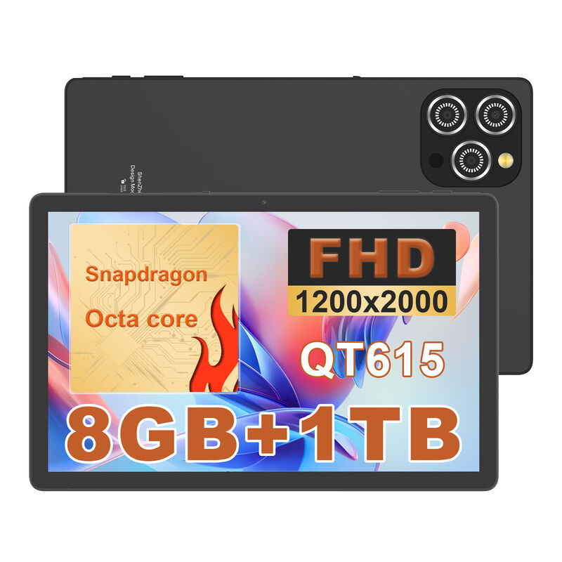 C Idea CM10016 Plus 10,36-inch Android 16 Business Tablet 8-Core 8GB 1TB opslag FHD Touch Screen Computer (Zwart)