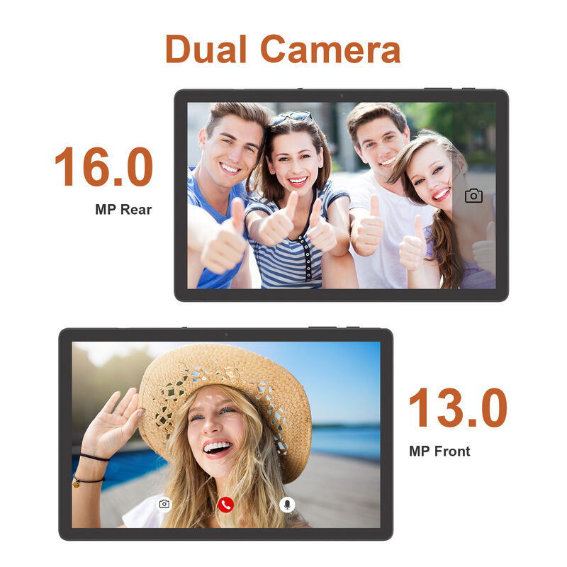 C Idea CM10016 Plus 10,36-inch Android 16 Business Tablet 8-Core 8GB 1TB opslag FHD Touch Screen Computer (Zwart)