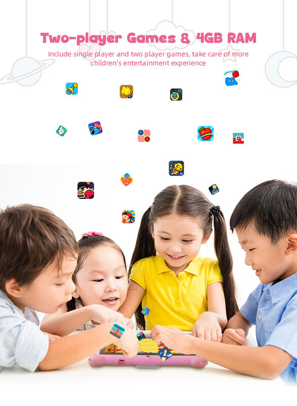 C Idea 7-inch Kids Tablet, uitstekend uiterlijk en ingebouwde beschermende behuizing Veerkracht en duurzaamheid voor kind onderwijs CM88