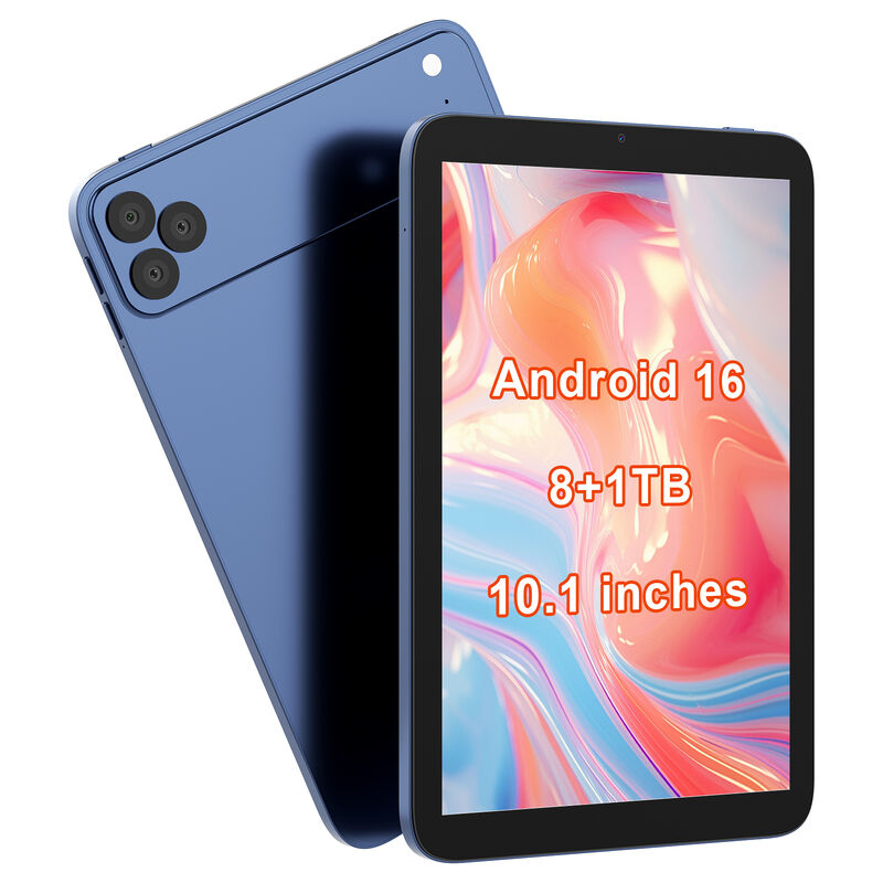 C Idea ODM/OEM 10,1 inch Android 16 Business Tablet PC 8 GB RAM 1 TB opslag Wi-Fi FHD Touch Screen (CM10017 Air-Blue)
